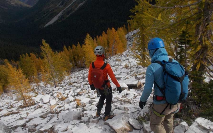 mountaineering trip for young adults